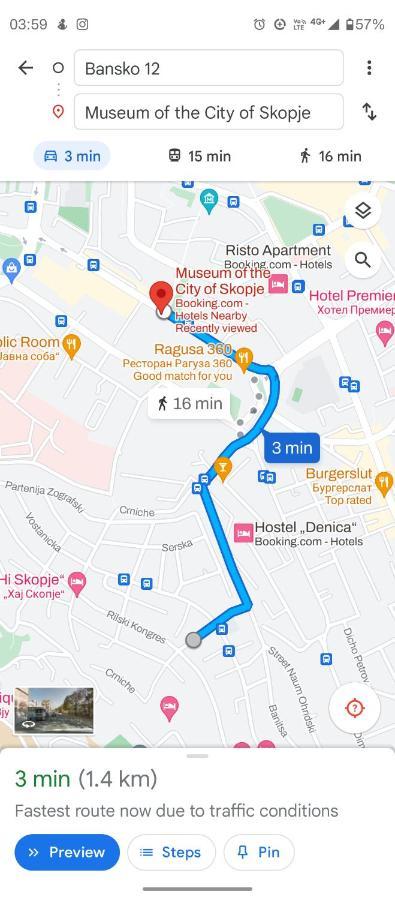 Digital Nomad Comfy Apartment,Foot Mountain Vodno And Millennium Cross,19 Min By Walk To Cener,Free Parking Skopje Exterior foto